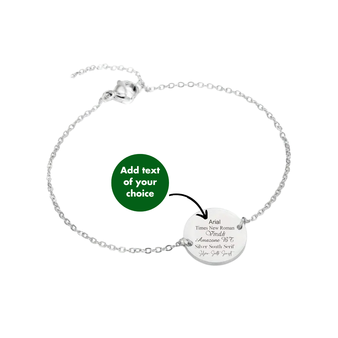 Personalised Round Bracelet