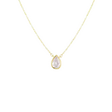 PEAR NECKLACE 2.0 - 18K GOLD-PLATED