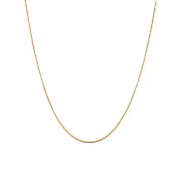 SOLID EVERYDAY CHAIN - 18K GOLD-PLATED