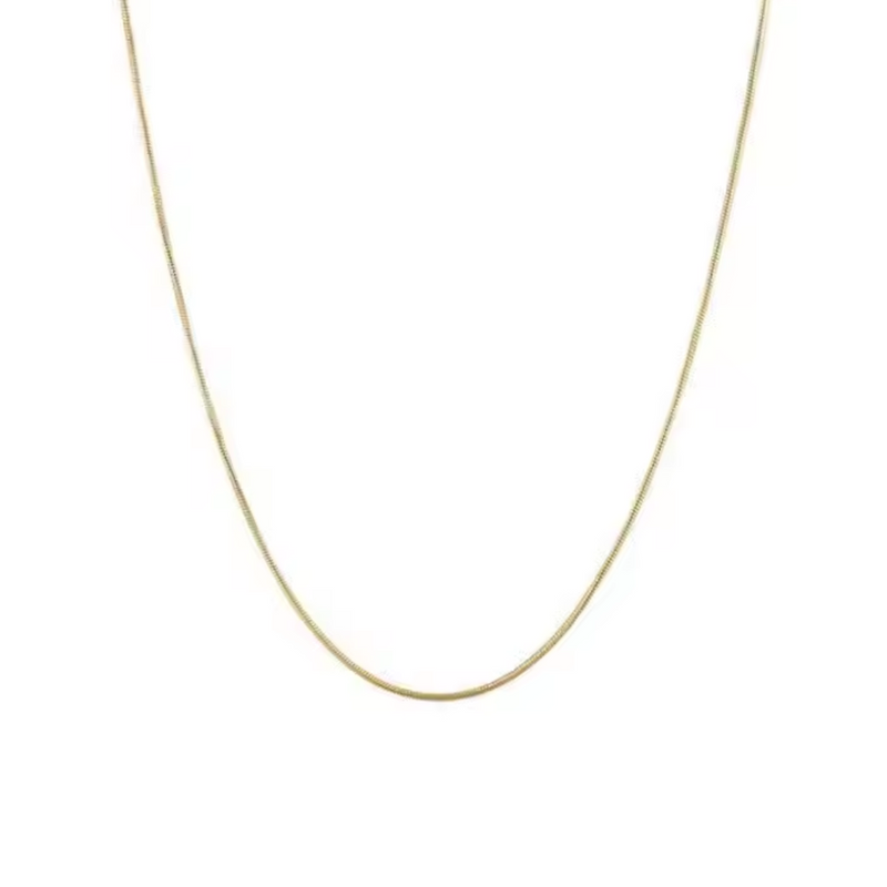 SOLID EVERYDAY CHAIN - 18K GOLD-PLATED