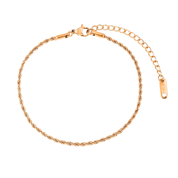 ROPE ANKLET - 18K GOLD-PLATED