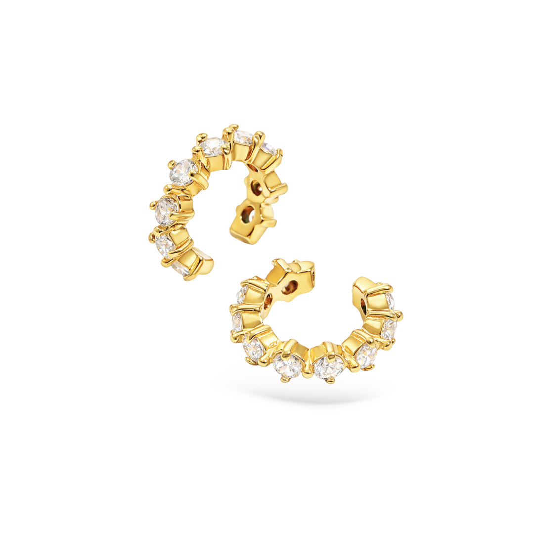 Solitaire Ear Cuffs