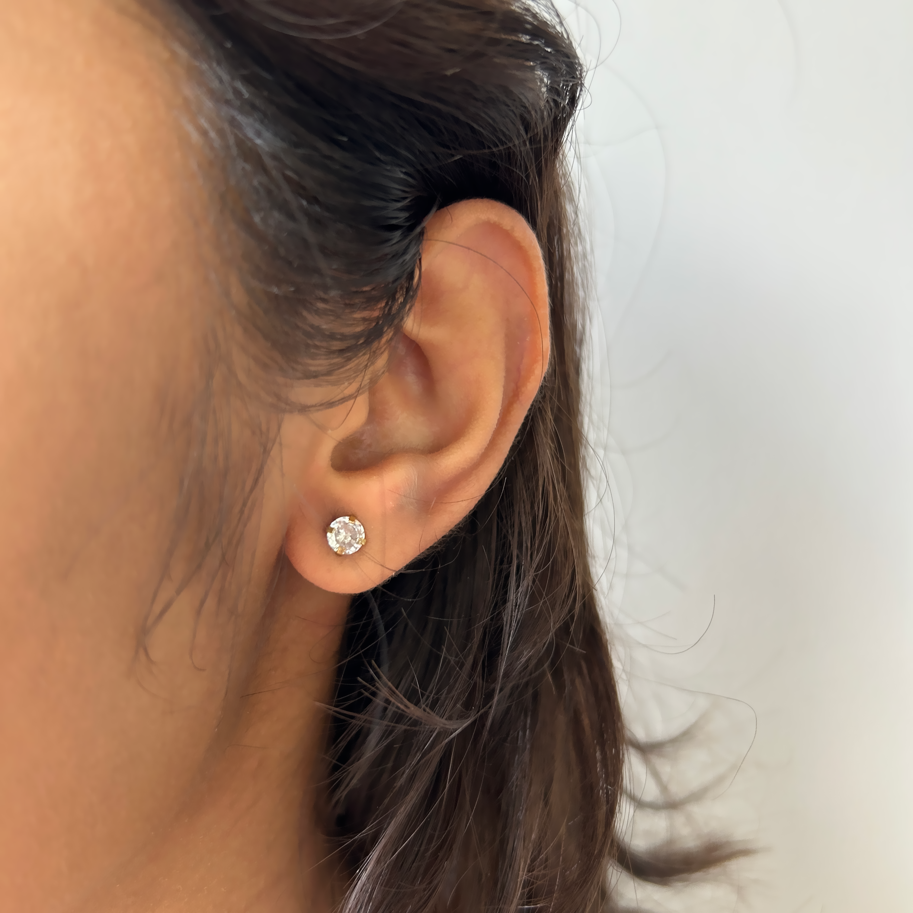 Solitaire Studs (5MM)