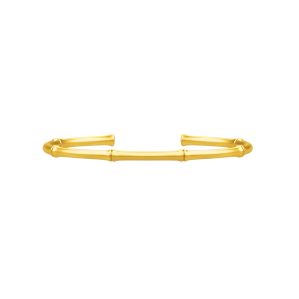 BAMBOO BRACELET - 18K GOLD-PLATED