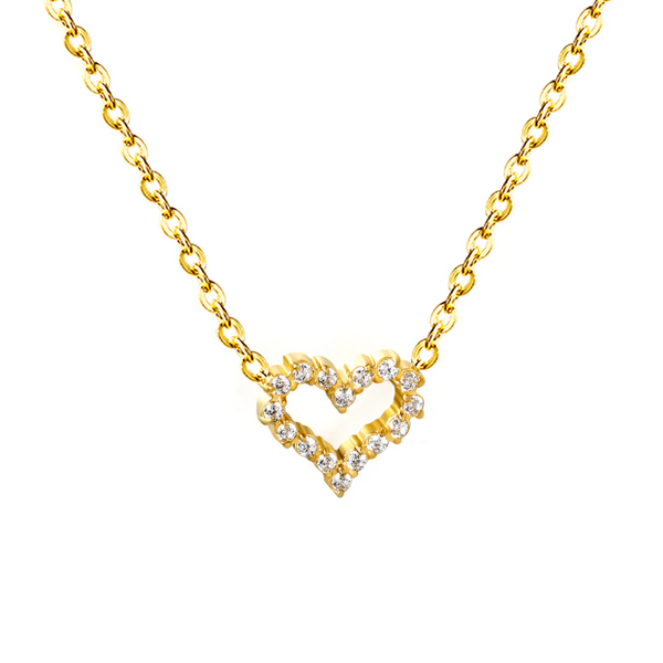 MY HEART NECKLACE - 18K GOLD-PLATED