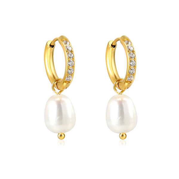 GIGI EARRINGS - 18K GOLD-PLATED