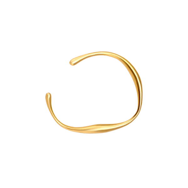 WAVE BRACELET - 18K GOLD-PLATED