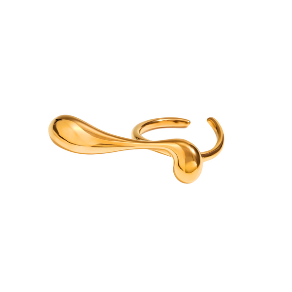 BOLD RING - 18K GOLD-PLATED