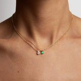 PEAR NECKLACE - 18K GOLD-PLATED