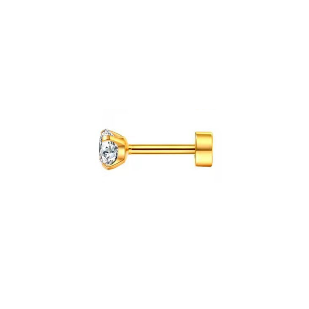 Solitaire Studs (3MM)