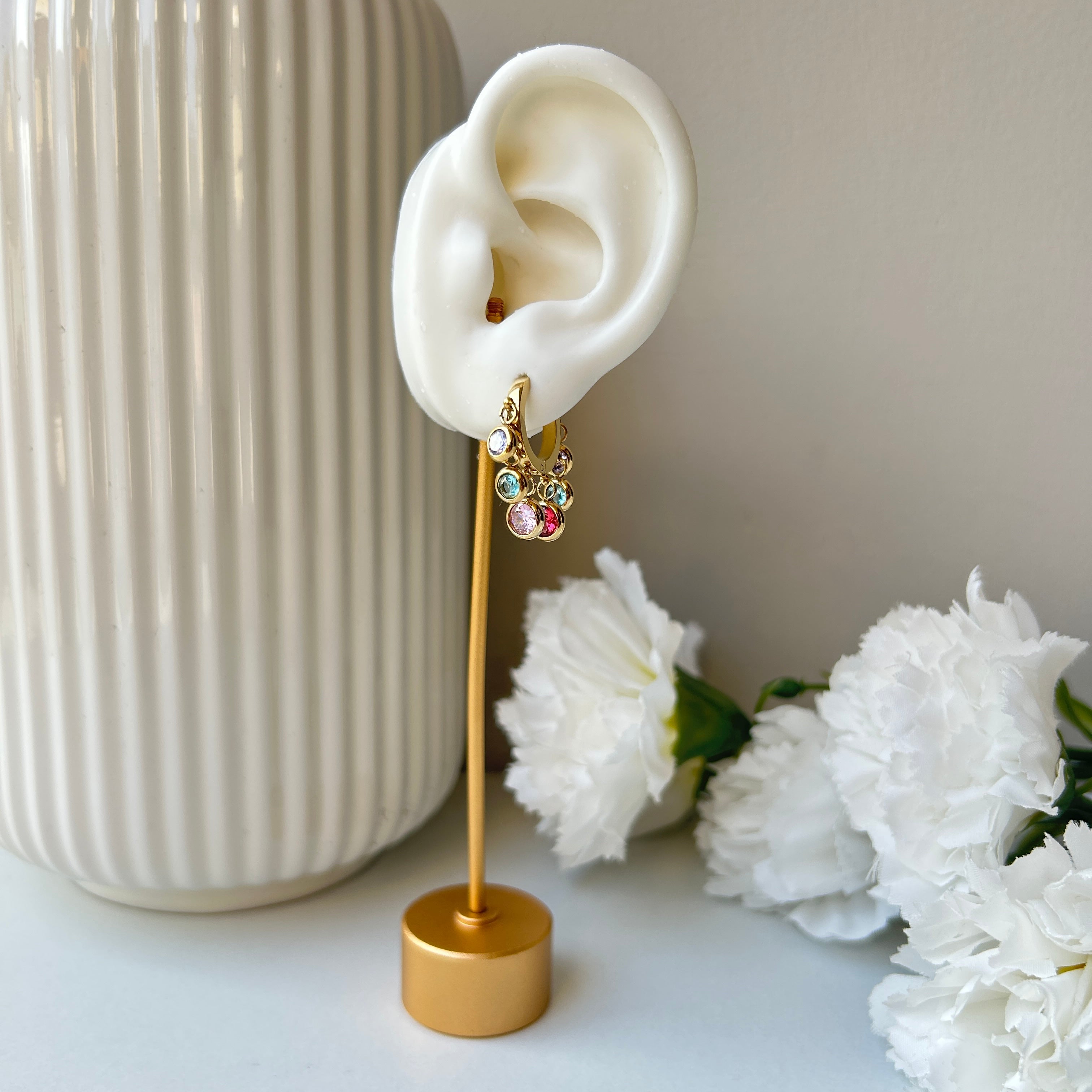 Regal Multi-Color Hoops
