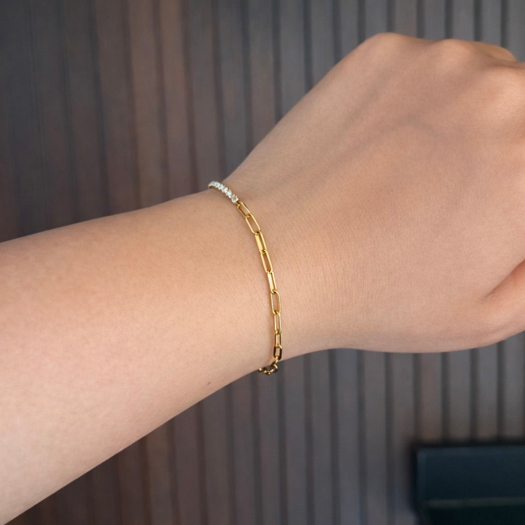 Crystal Link Bracelet