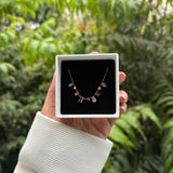 RAINBOW MUSE NECKLACE - 18K GOLD-PLATED