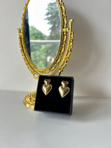 ALL HEARTS EARRINGS - 18K GOLD PLATED