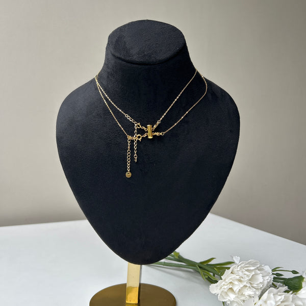ANTI-TANGLE 2 NECKLACE CONNECTOR - 18K GOLD-PLATED