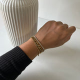 PERFECT BRACELET STACK - 18K GOLD-PLATED