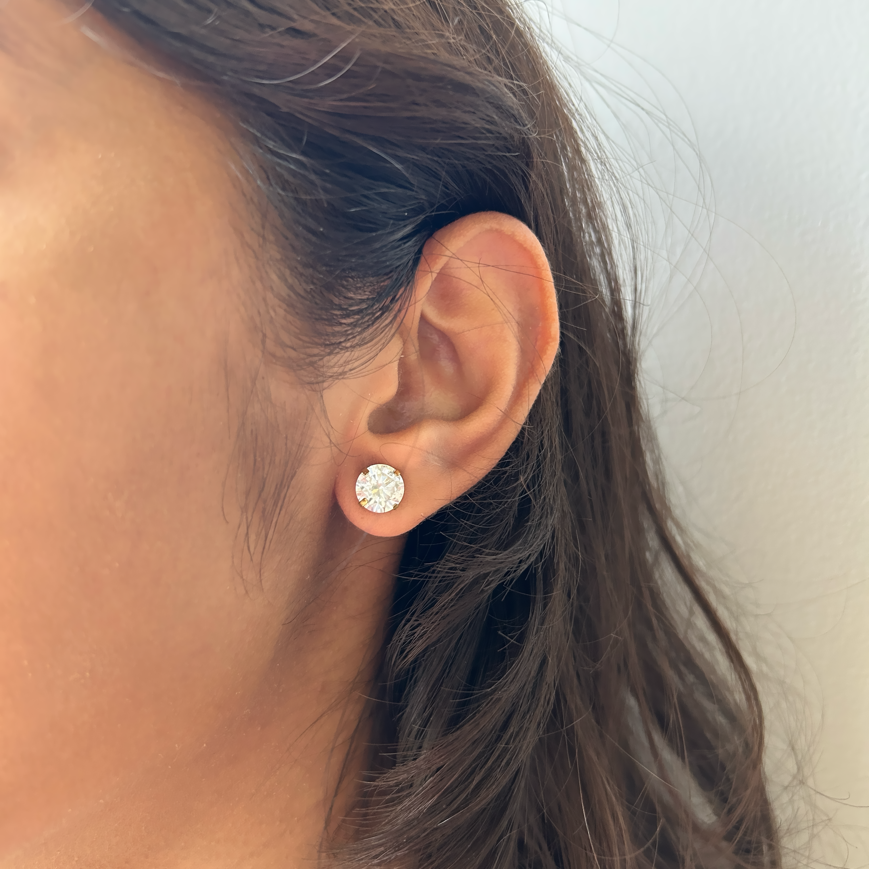 Solitaire Studs (8MM)