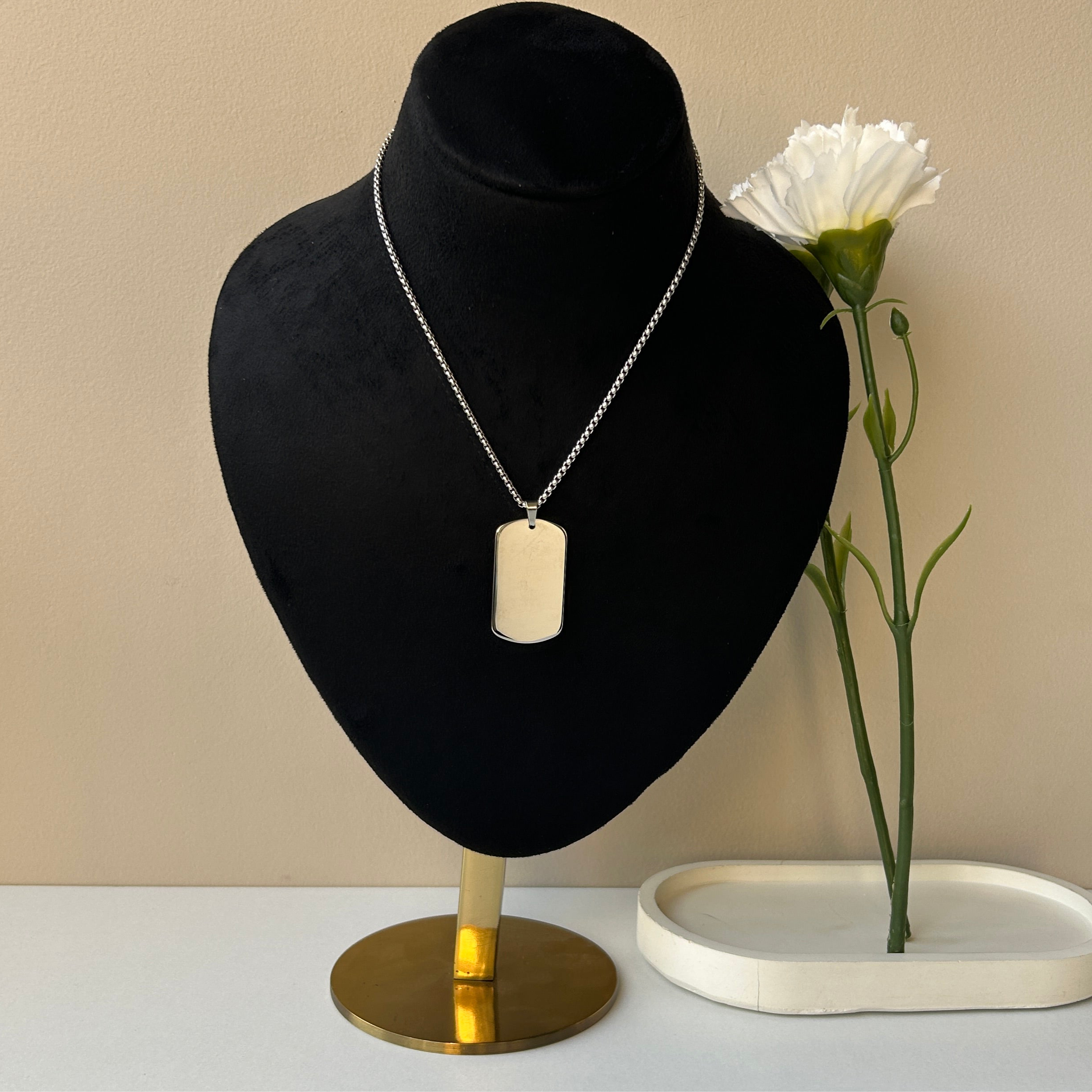 Personalised Dog Tag Necklace