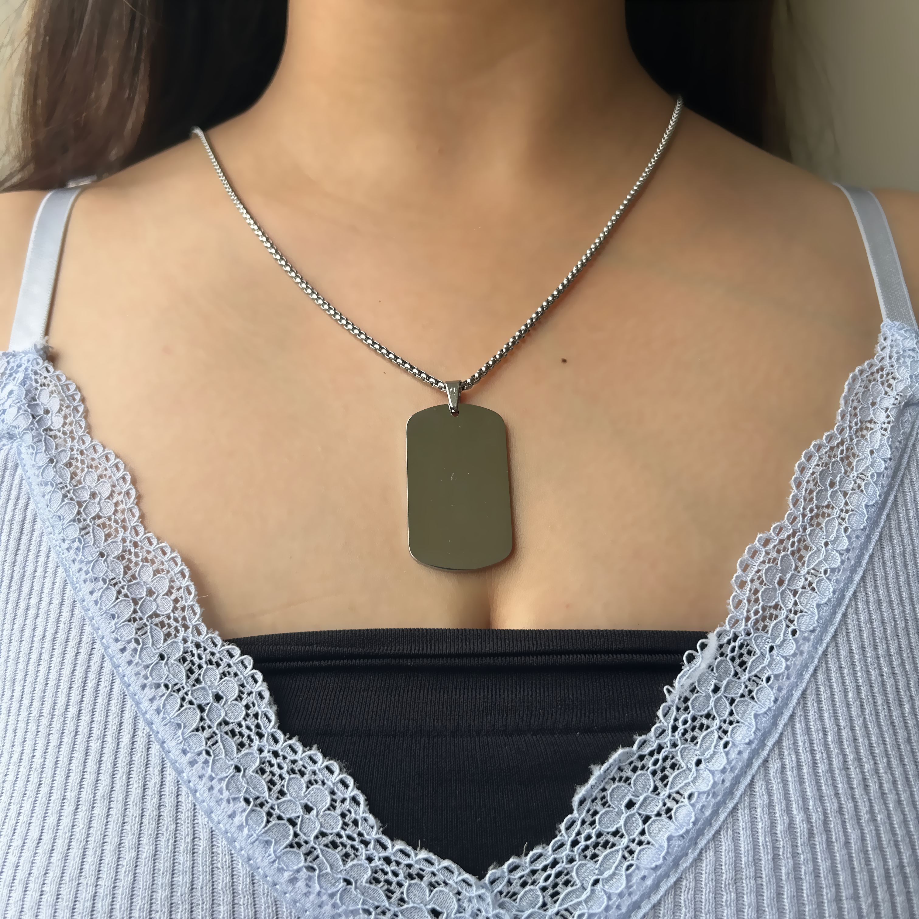 Personalised Dog Tag Necklace