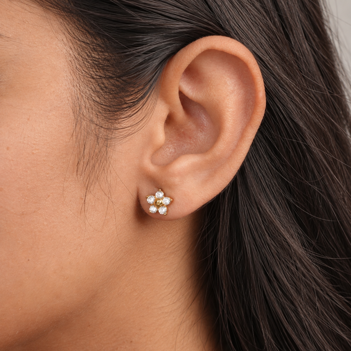 Floral Studs