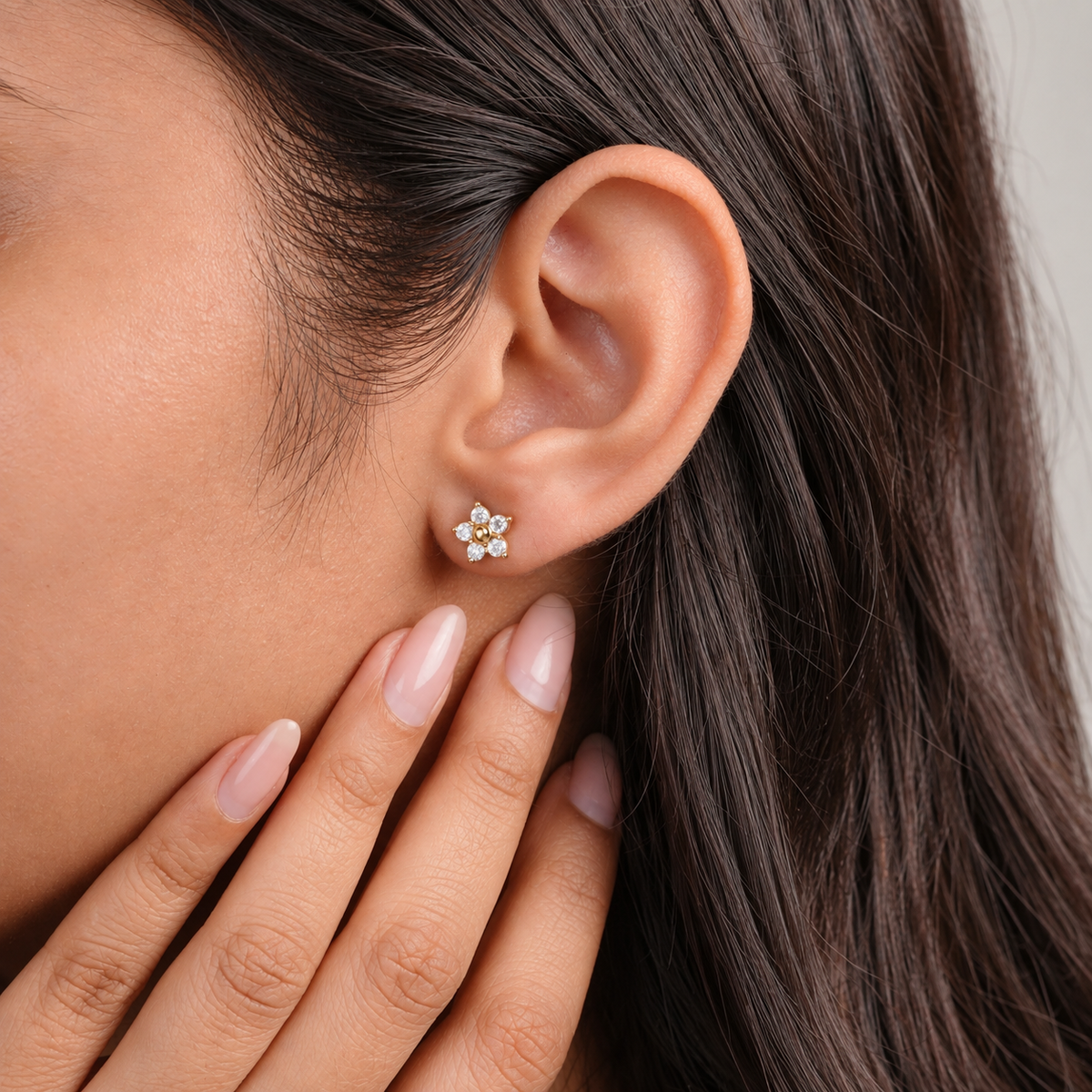 Floral Studs