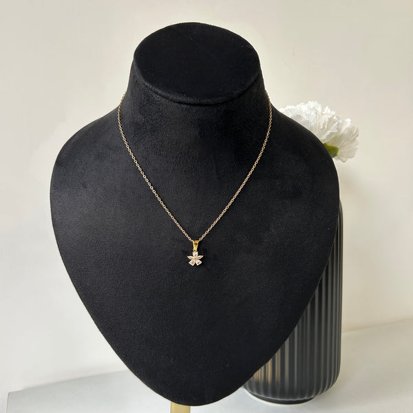 FLORA NECKLACE - 18K GOLD-PLATED