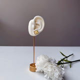 VINTAGE TRÈFLE EARRINGS - 18K GOLD-PLATED