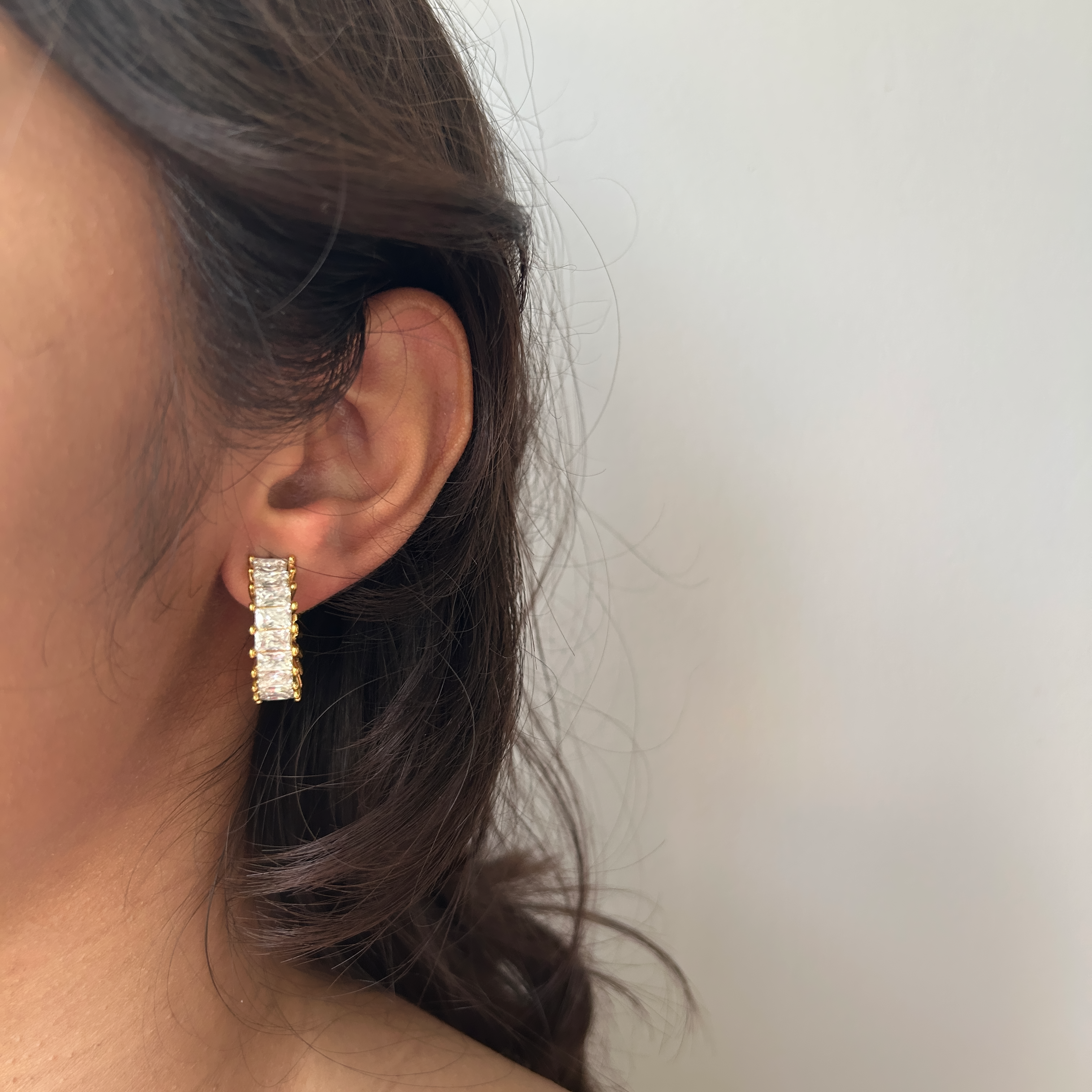 Baguette Earrings