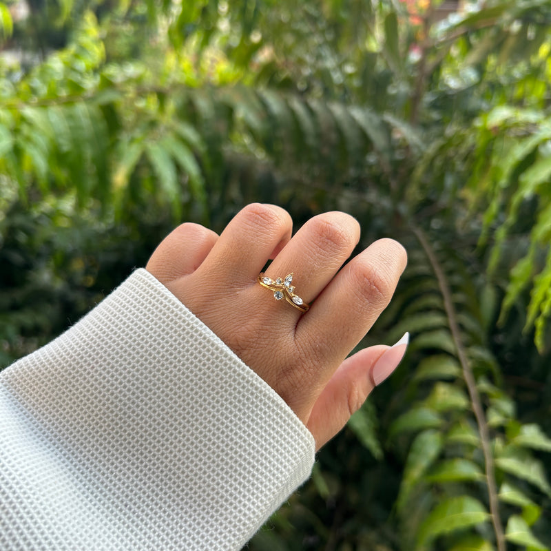 EMPRESSA RESIZABLE RING - 18K GOLD-PLATED