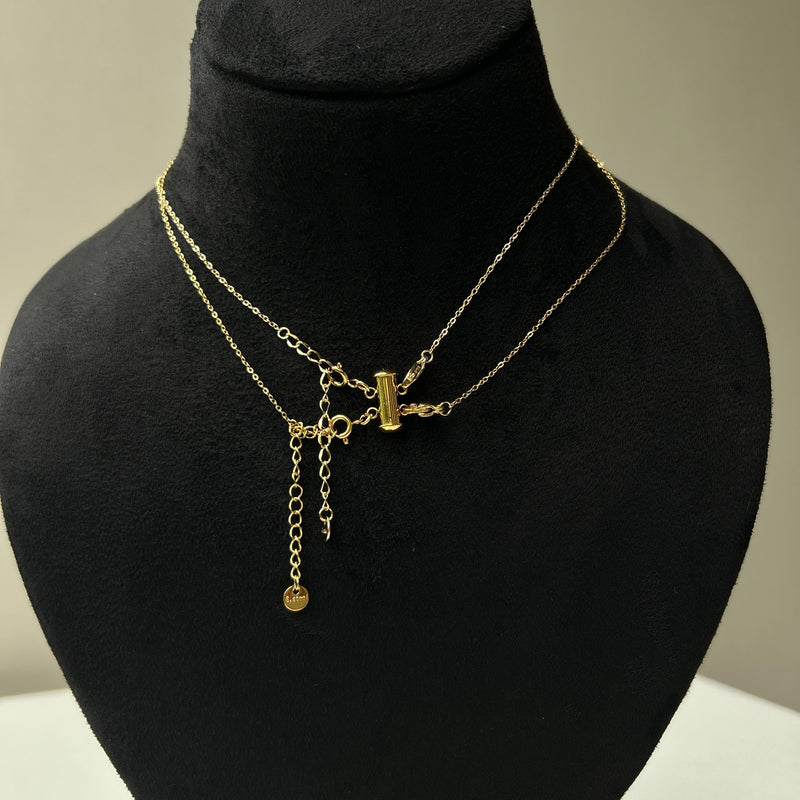 ANTI-TANGLE 2 NECKLACE CONNECTOR - 18K GOLD-PLATED