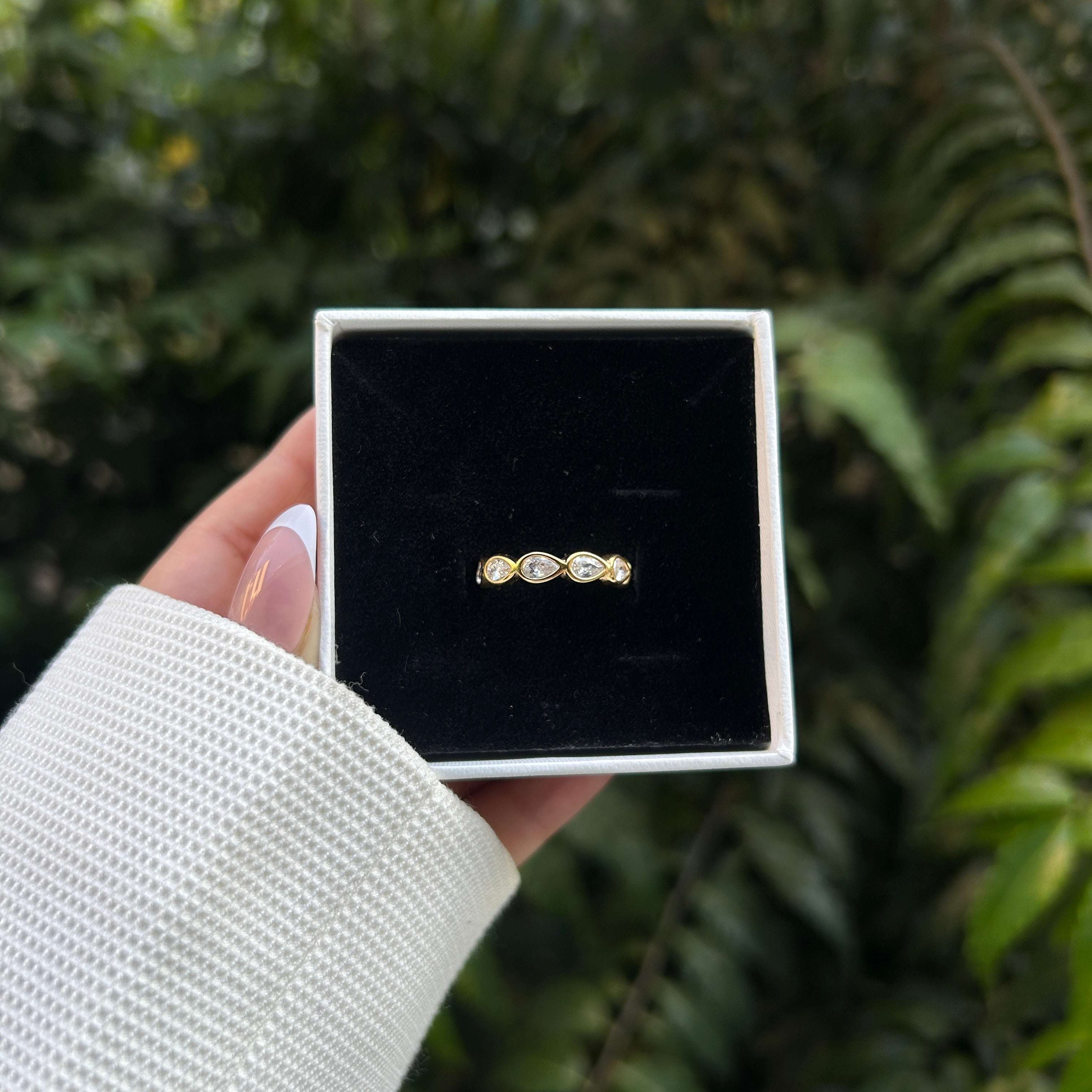 Sora Pear Ring