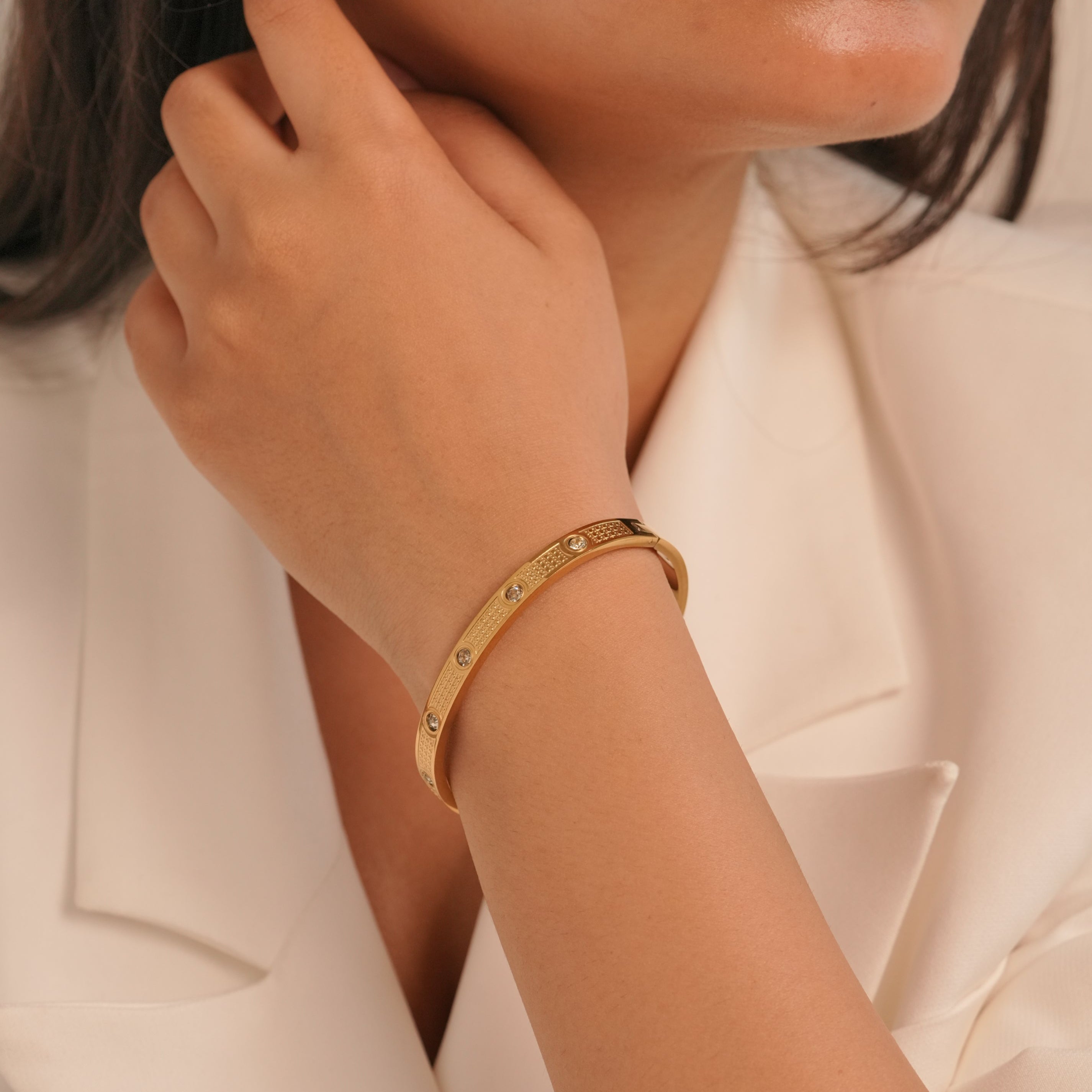 Classic Studded Bangle
