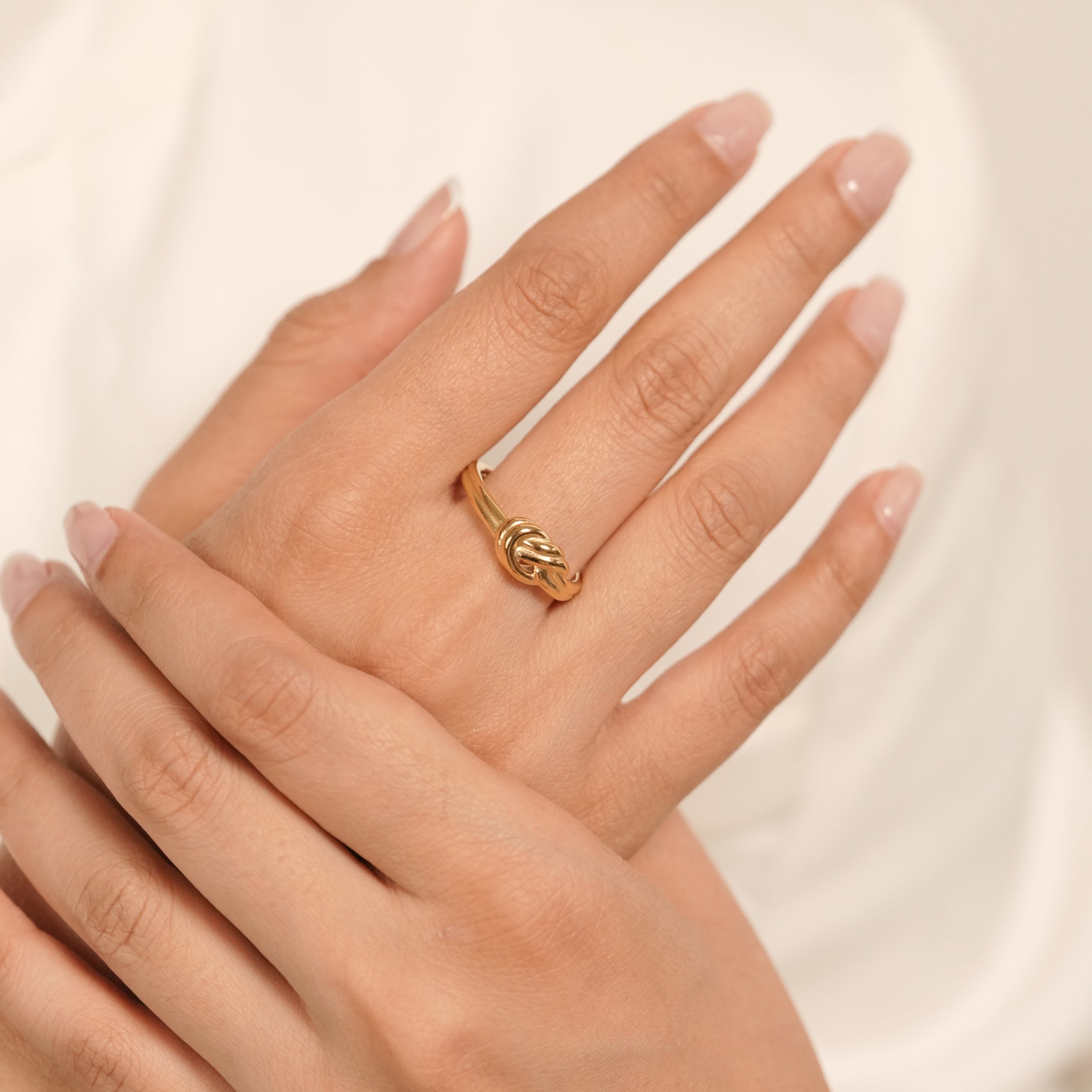 Love Knot Adjustable Ring