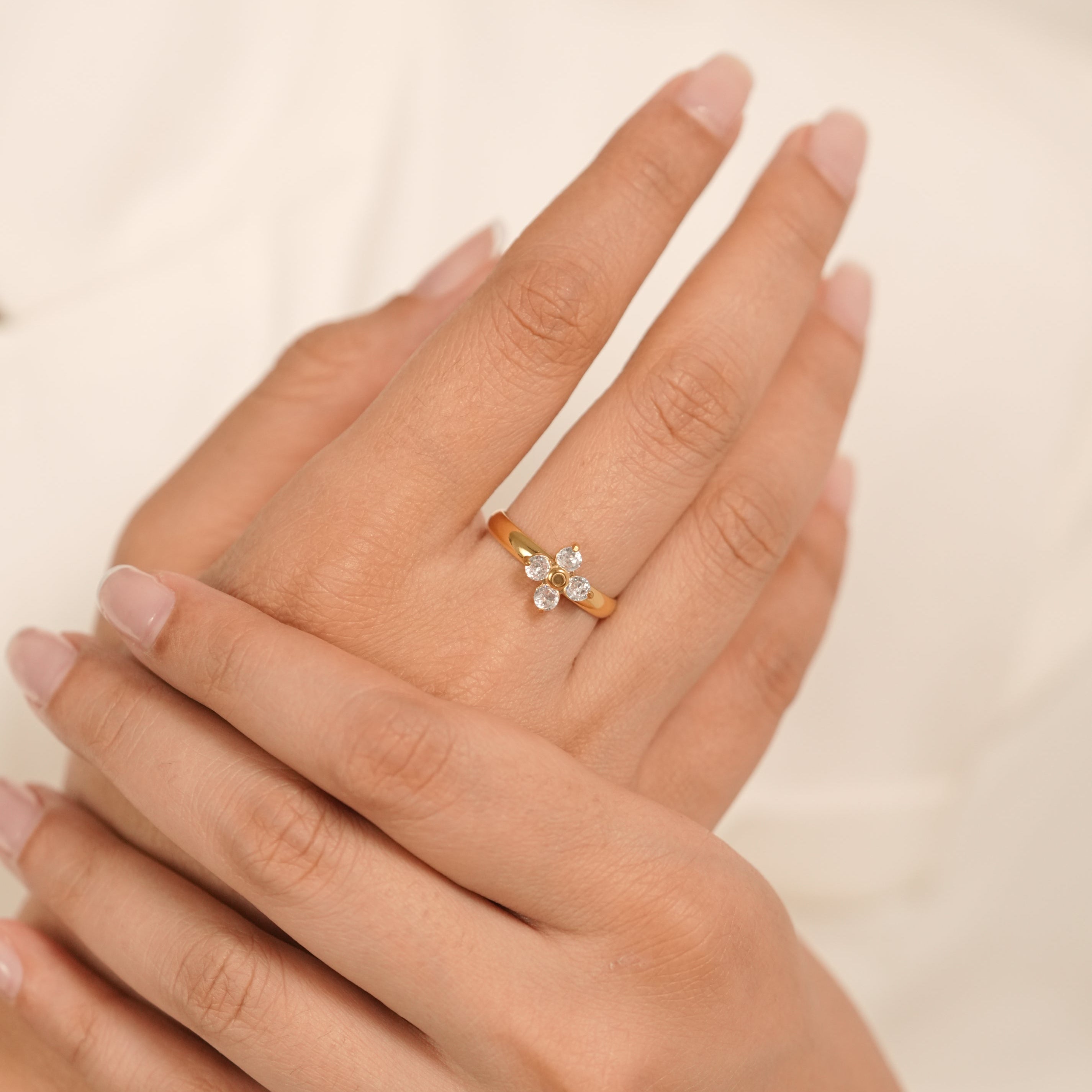 Fleur Adjustable Ring