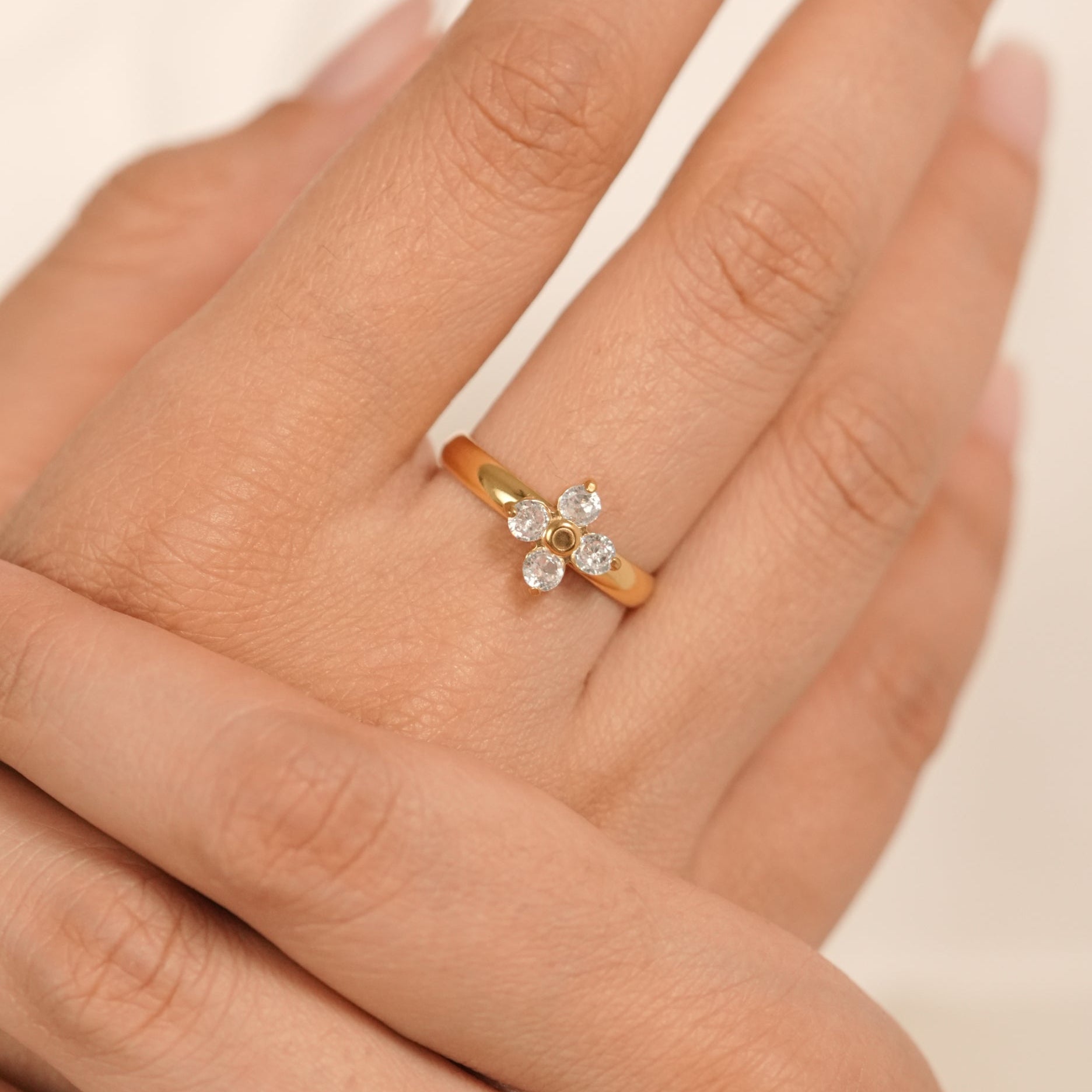 Fleur Adjustable Ring