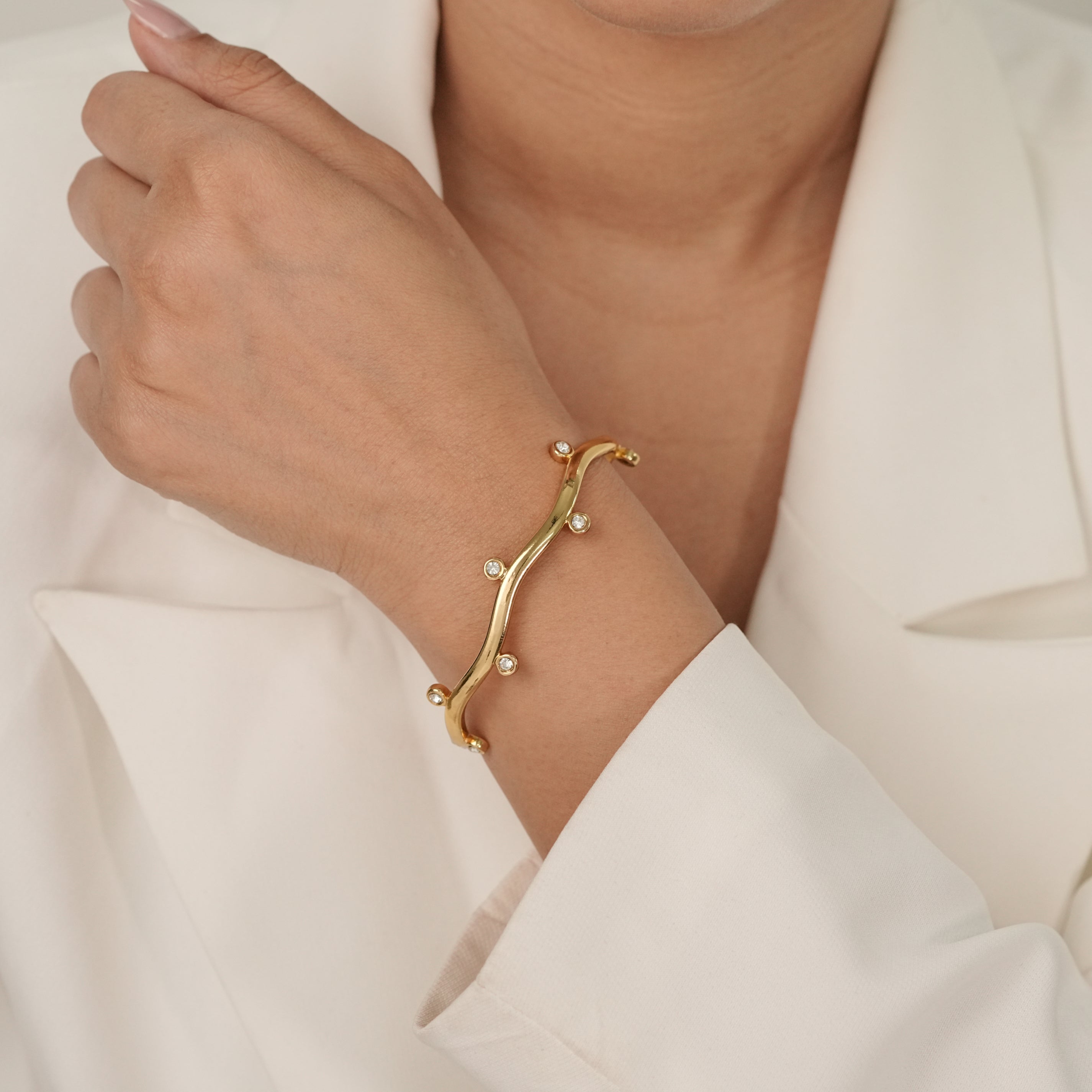 Open Curve Bangle