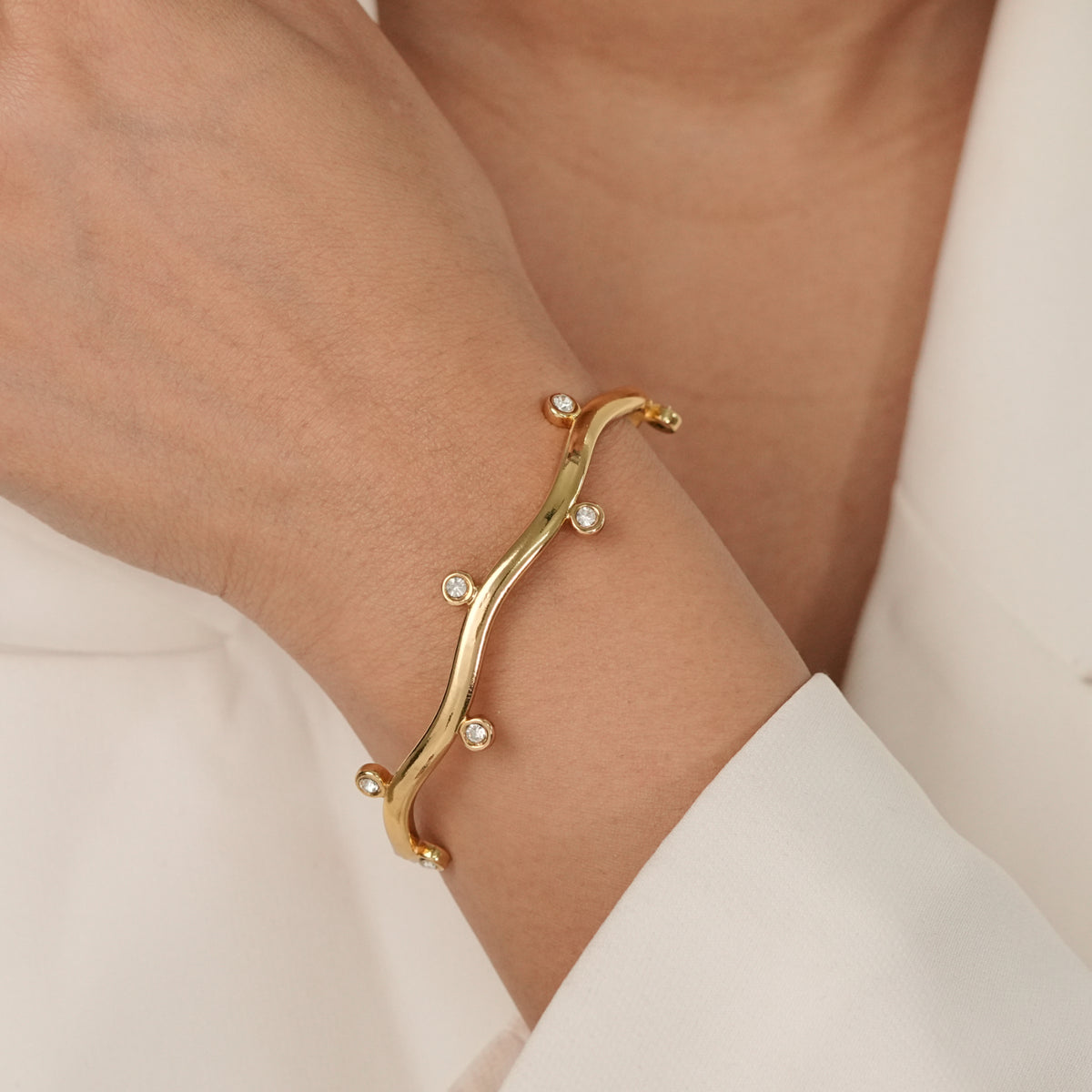 Open Curve Bangle