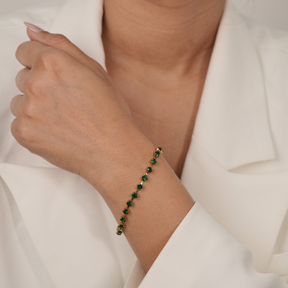 Verde Tennis Bracelet