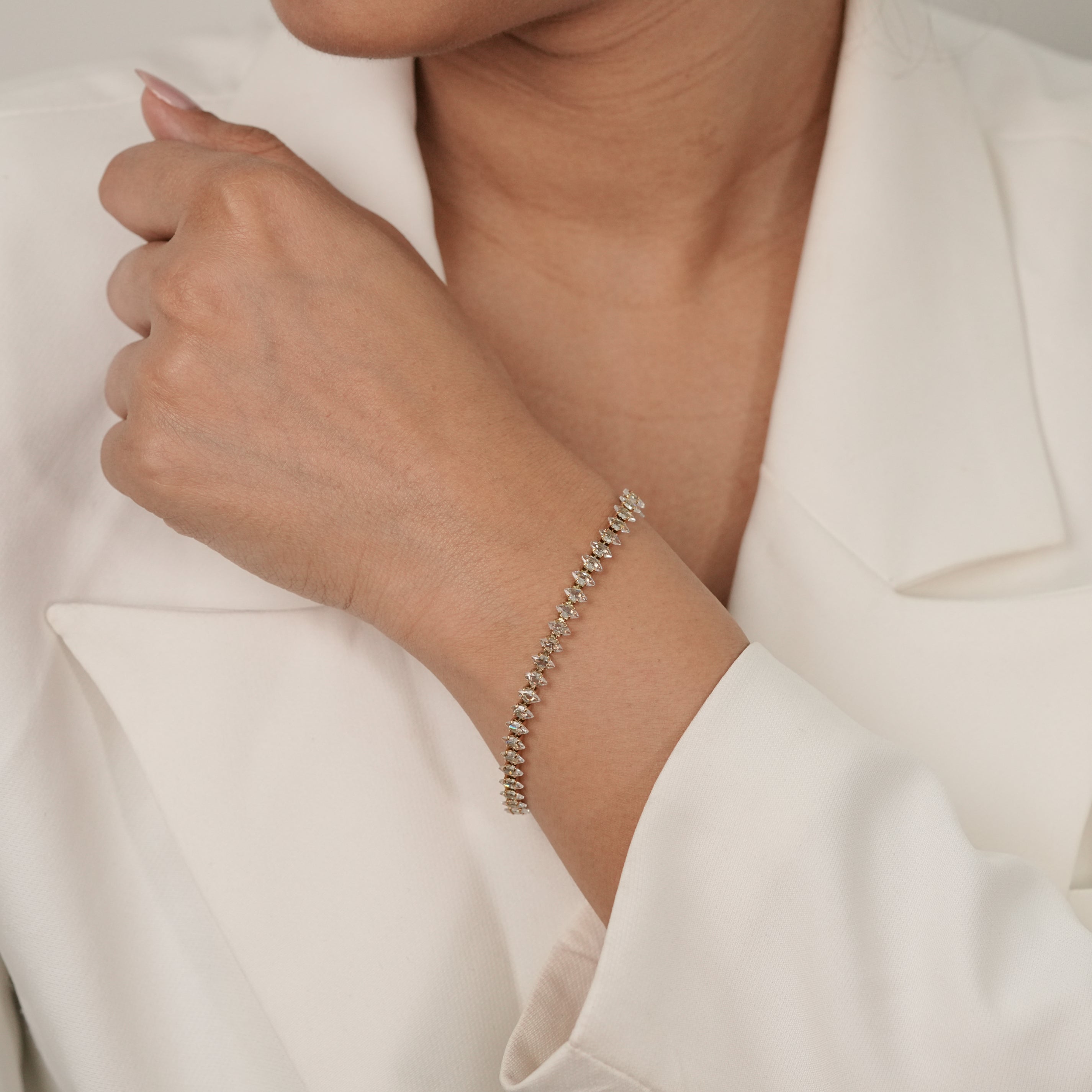 Marquise Tennis Bracelet