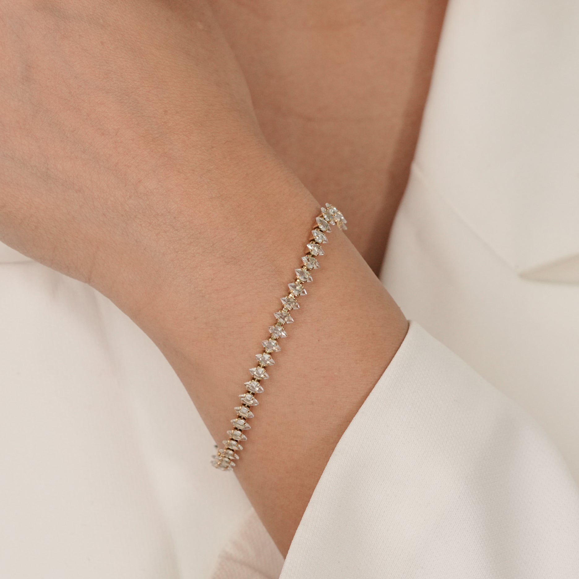 Marquise Tennis Bracelet