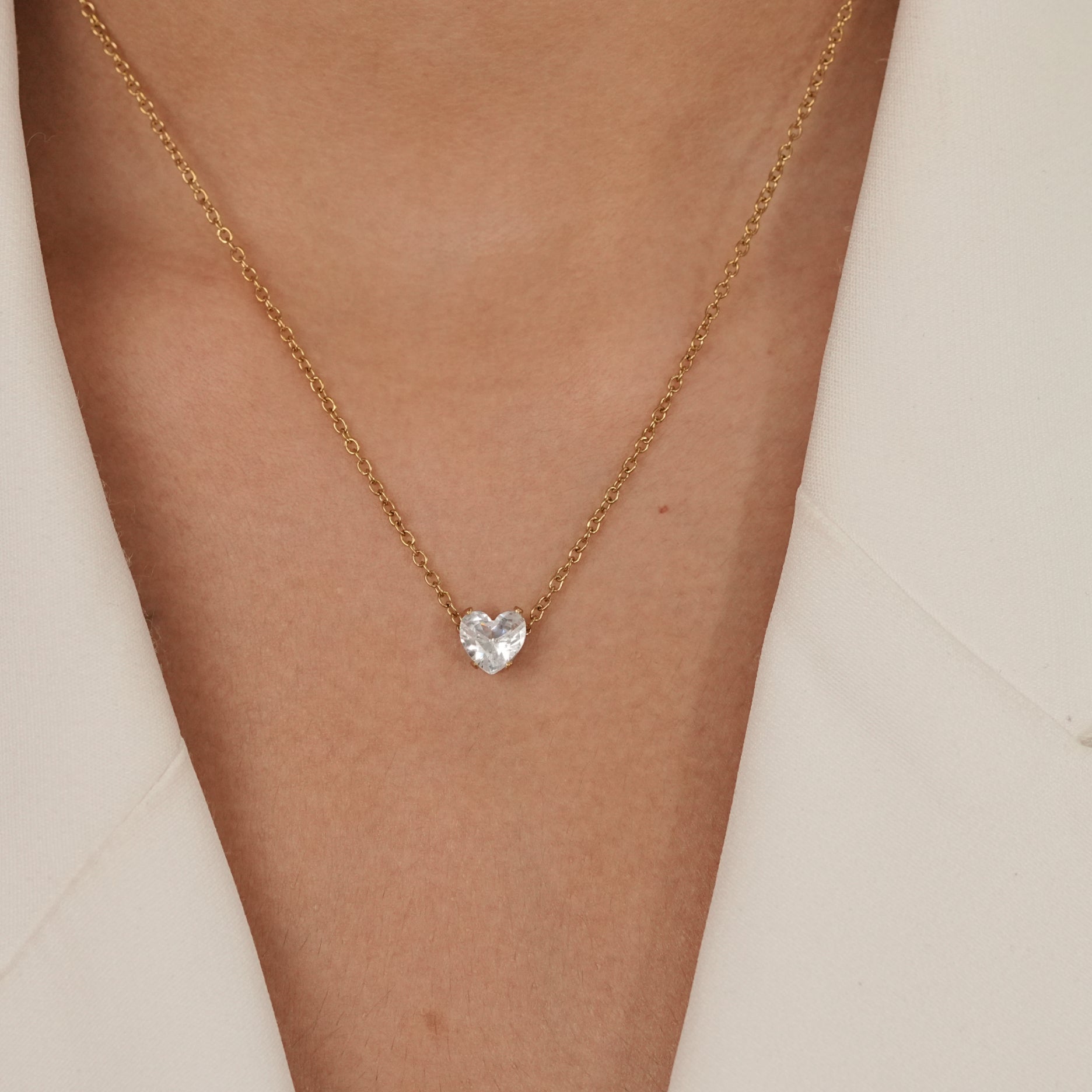Dainty Heart Necklace