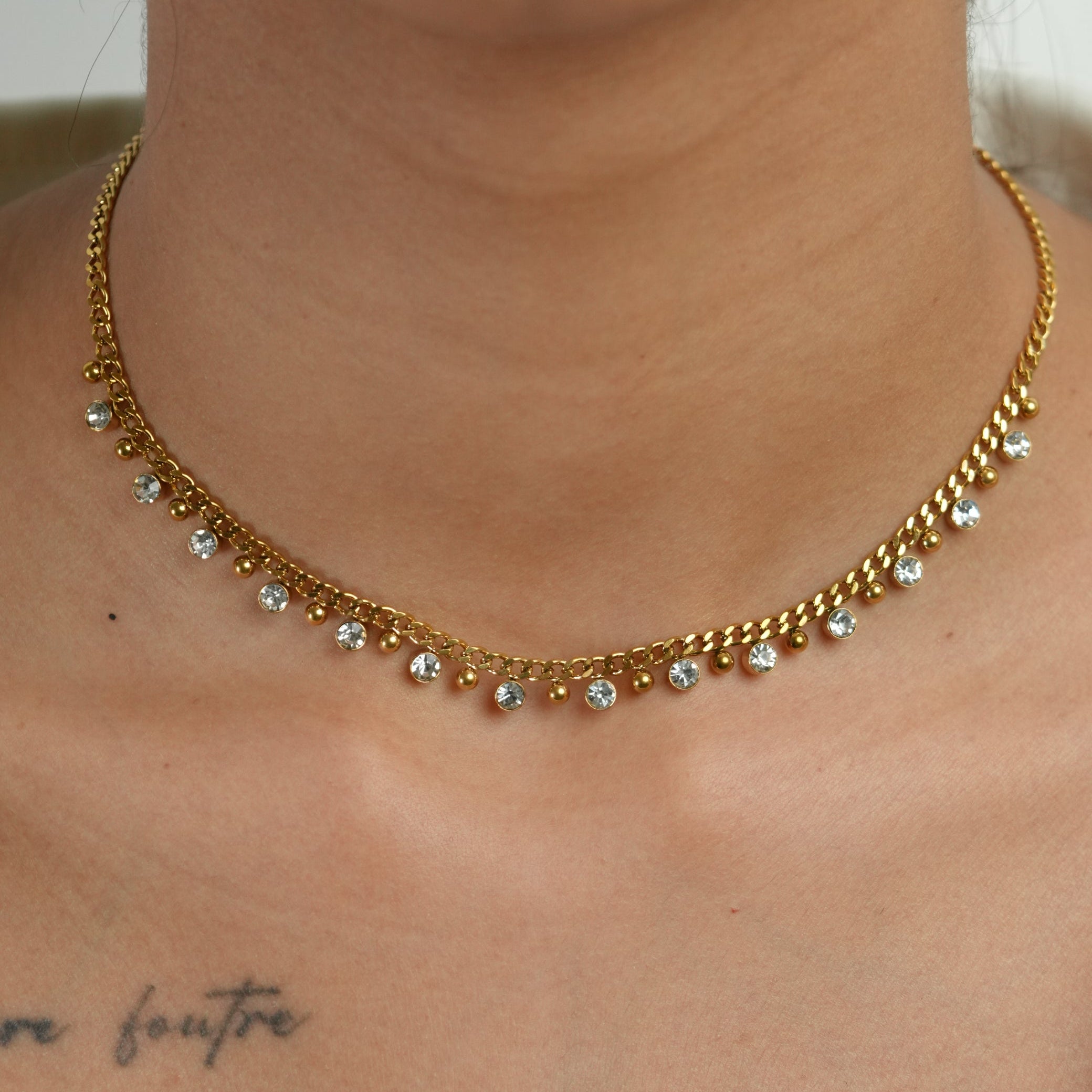 Chunky Charm Necklace