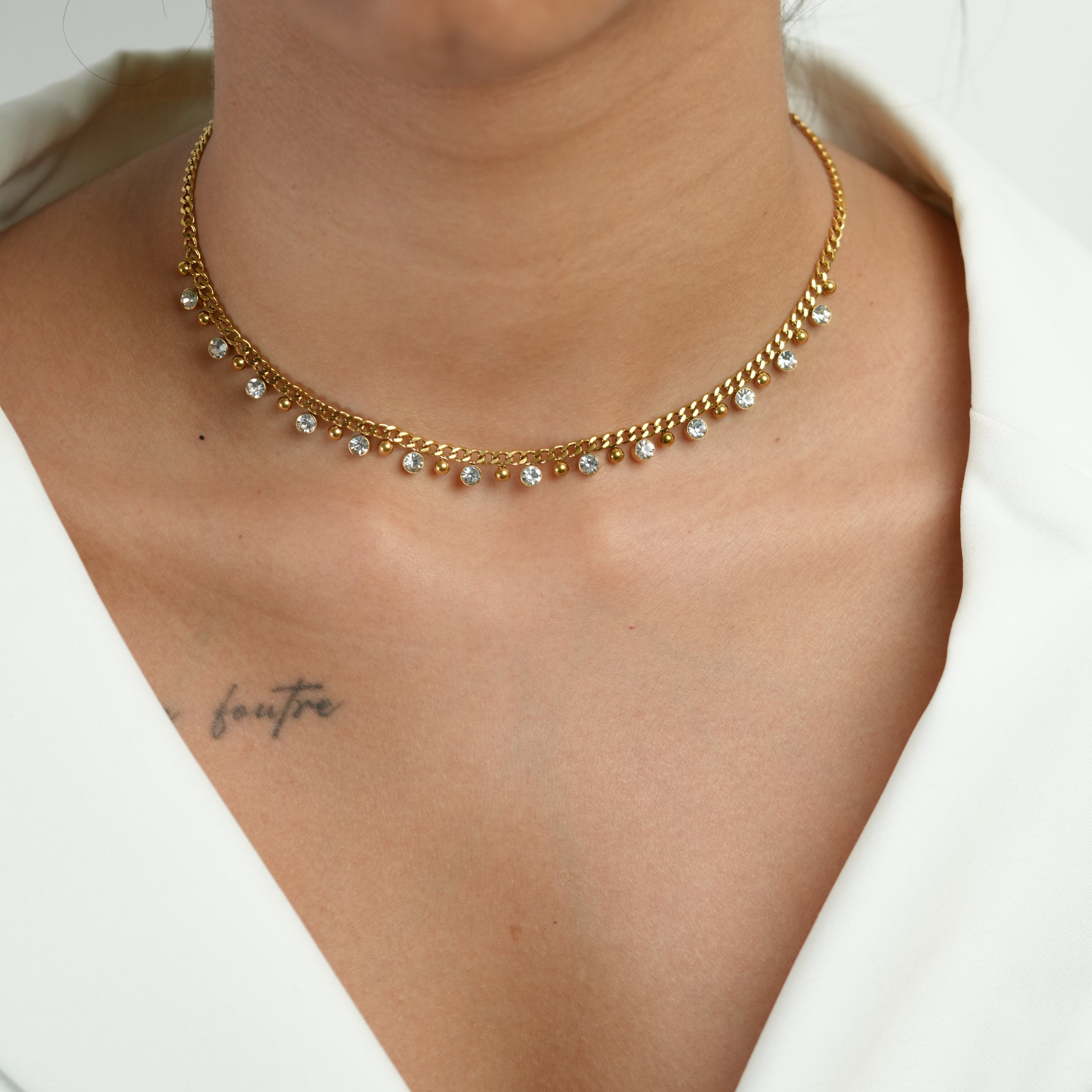 Chunky Charm Necklace