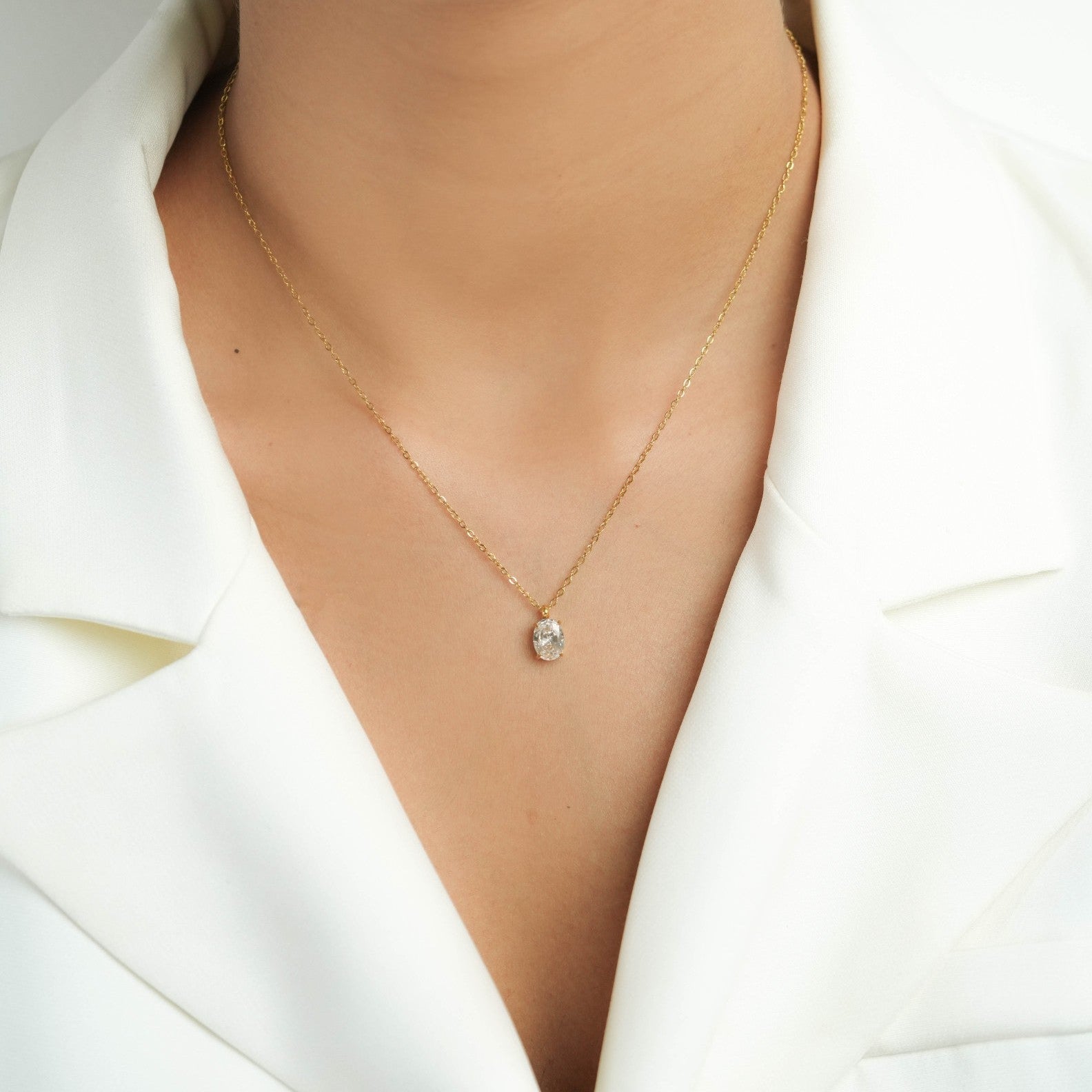 Oval Necklace