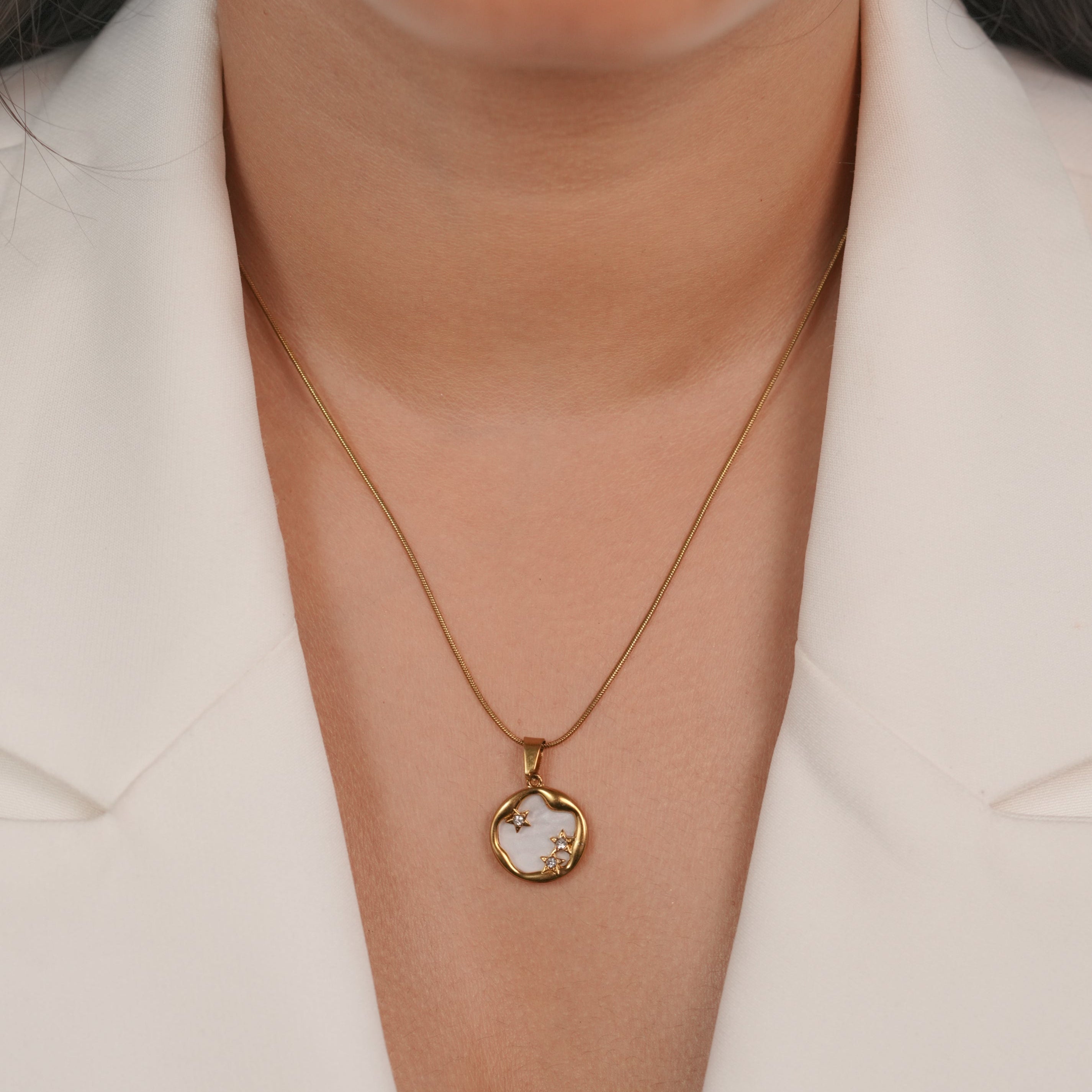 Trio Star Necklace