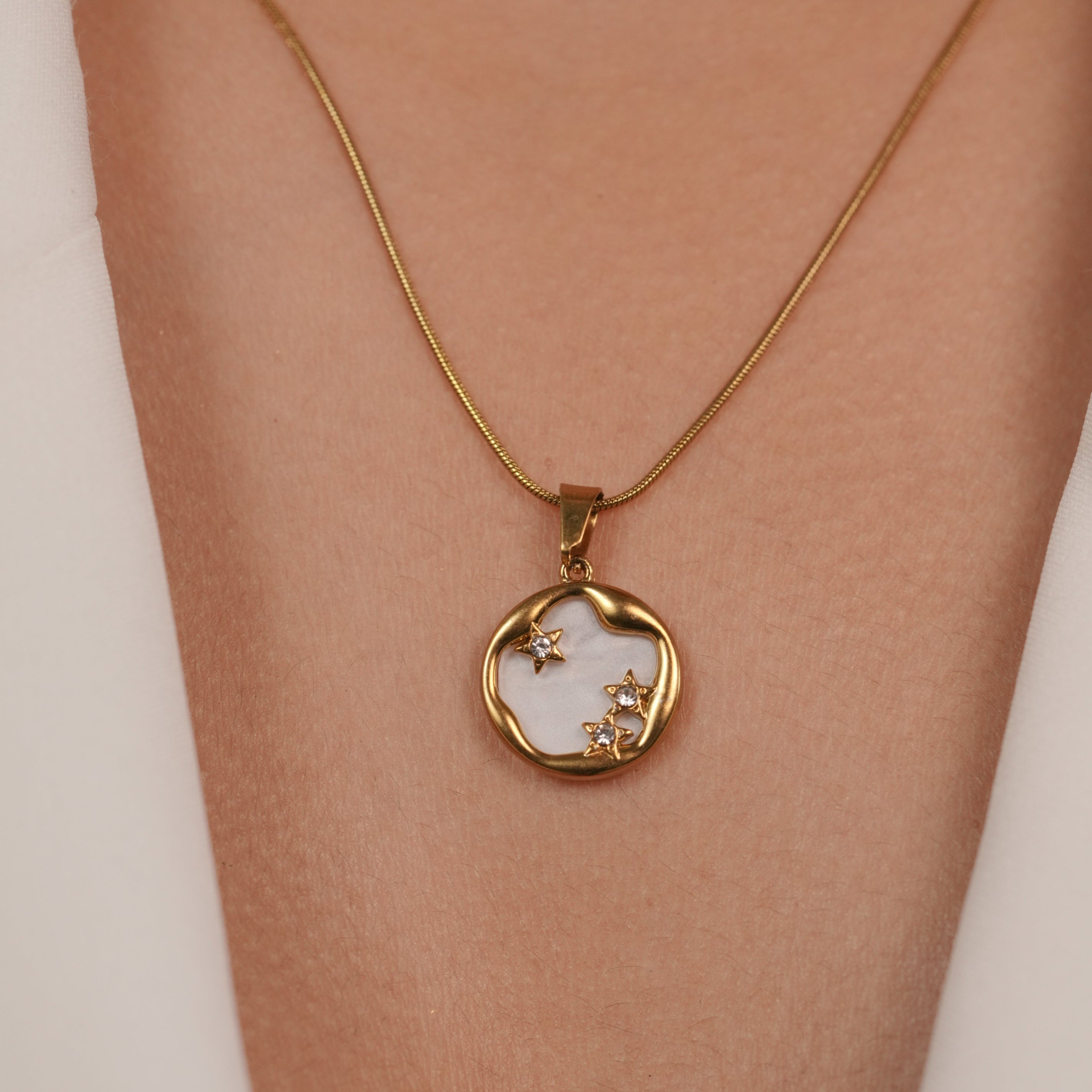 Trio Star Necklace