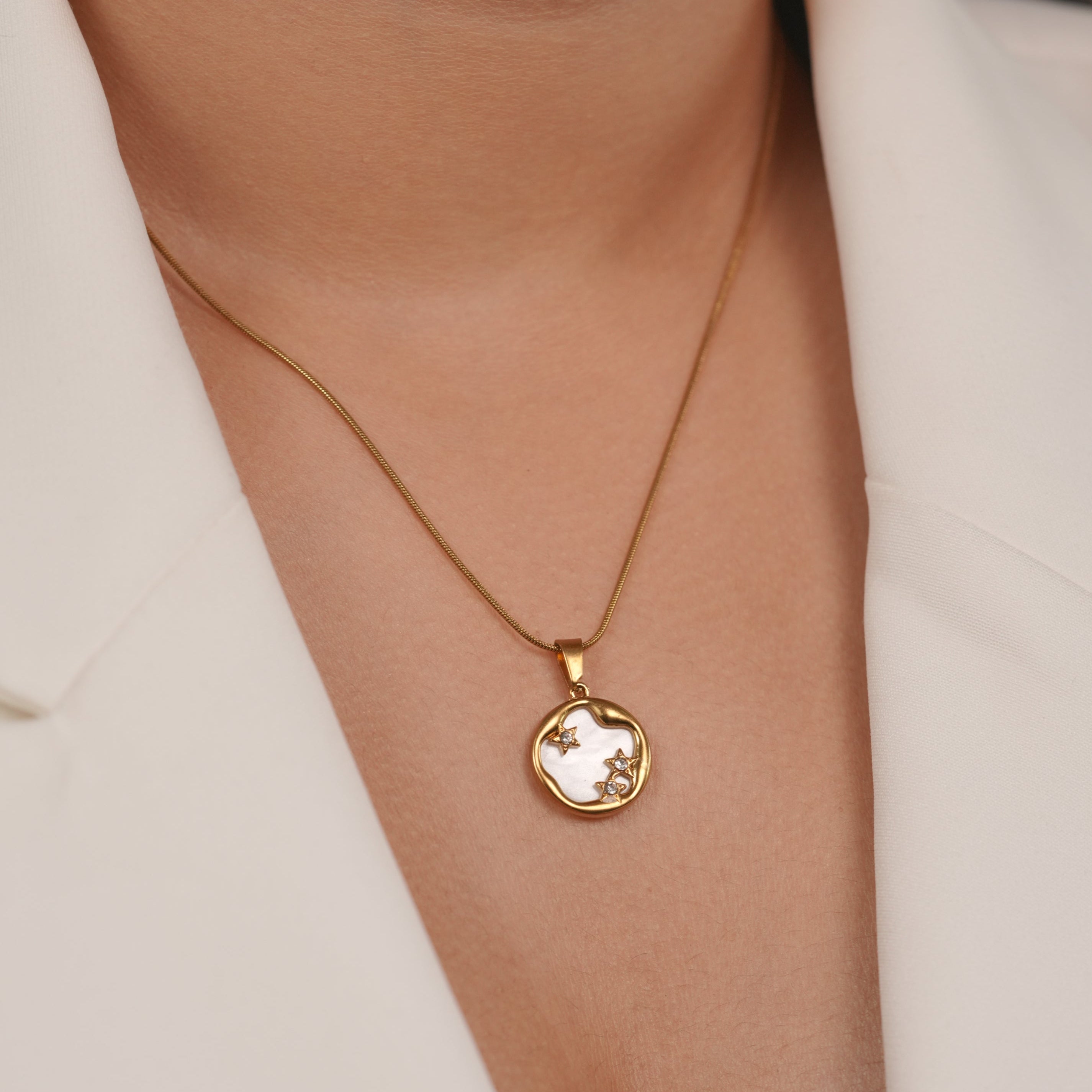 Trio Star Necklace