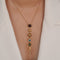Mosaic Lariat Necklace