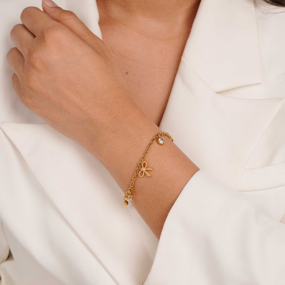 Ribbon Link Bracelet