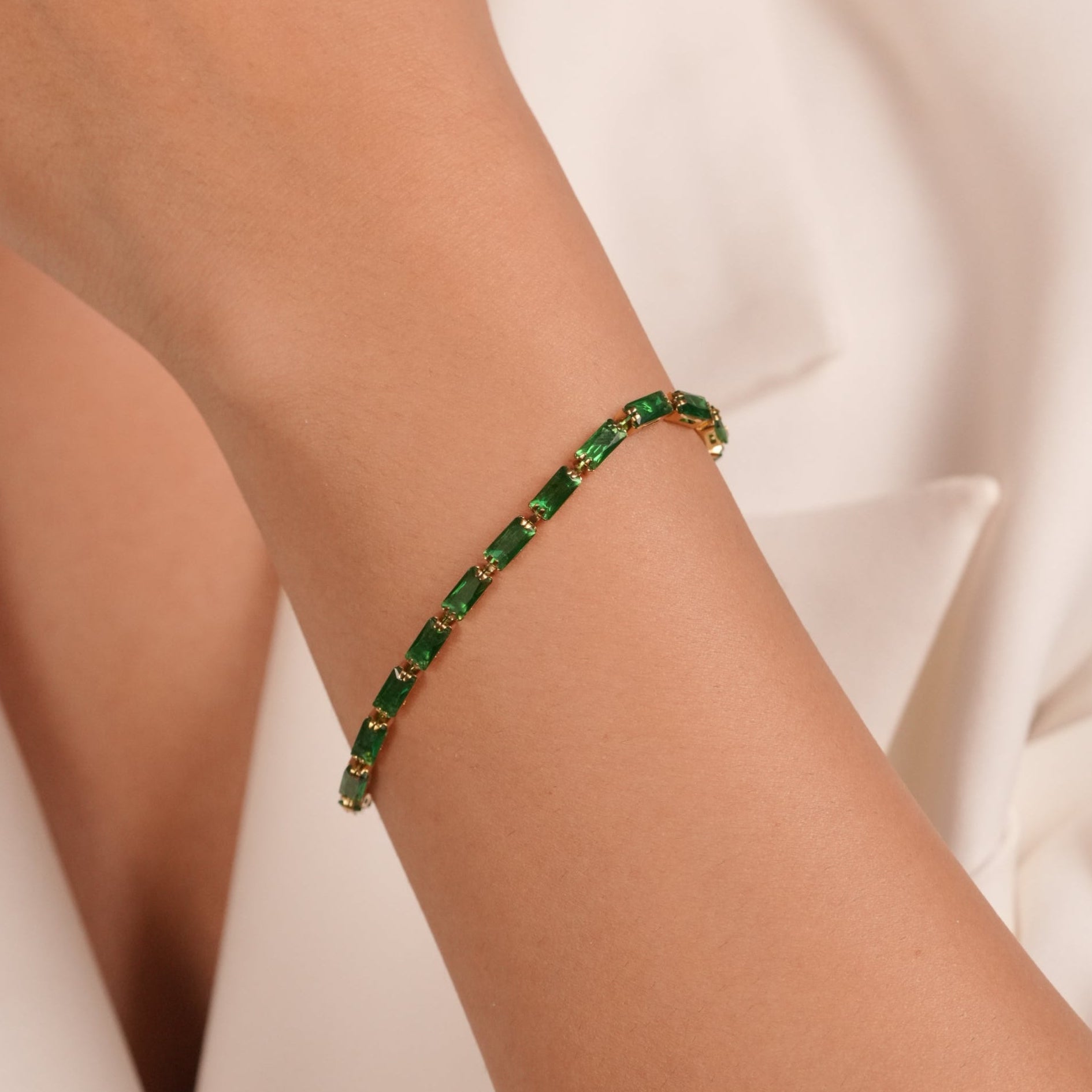 Emerald Bracelet